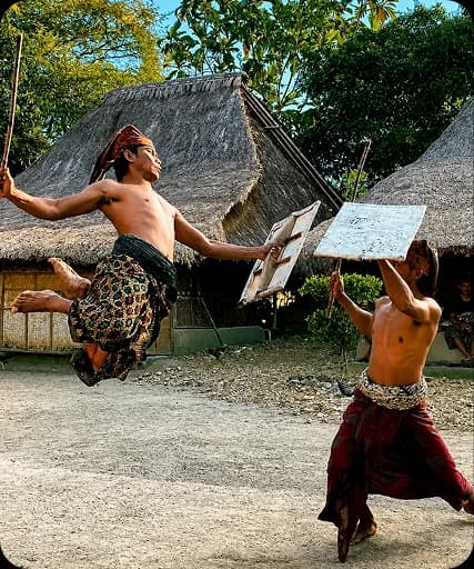 Sasak traditional dance